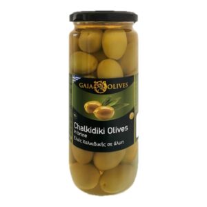 Gaia Azeitona Verde Halkidiki Inteira pote 480gr / 285g