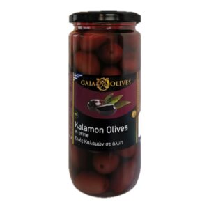 Gaia Azeitona Kalamata Preta Inteira pote 480gr / 285g